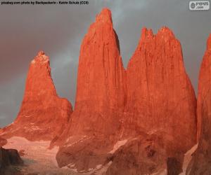 Rompicapo di Il torres del Paine, Cile