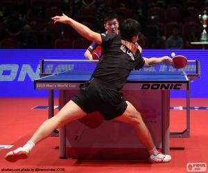 Rompicapo di Incontro di tennis da tavolo o ping pong