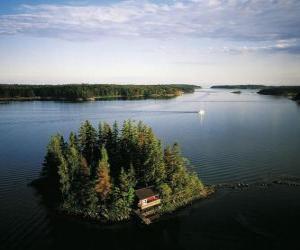 Rompicapo di Isola nel Mar Baltico, la Finlandia