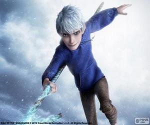 Rompicapo di Jack Frost, è un essere soprannaturale. Carattere da Le 5 leggende