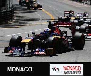 Rompicapo di Jean-Eric Vergne - Toro Rosso - Monte Carlo 2013