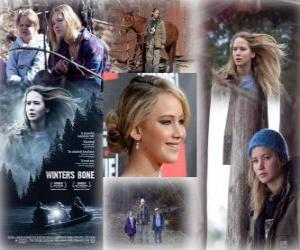 Rompicapo di Jennifer Lawrence nomination agli Oscar del 2011 come miglior attrice per il Un gelido inverno