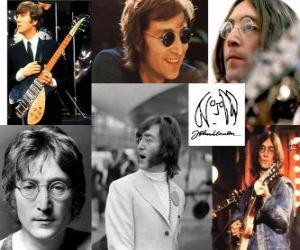 Rompicapo di John Lennon (1940 - 1980) musicista e compositore che divenne famosa nel mondo come uno dei membri fondatori dei Beatles.