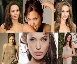Rompicapo di Jolie è un film e televisione attrice, modella, filantropo, mondana e un ambasciatore di buona volontà per l&#39;UNHCR degli Stati Uniti.