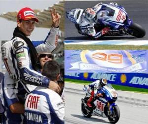 Rompicapo di Jorge Lorenzo Campione del Mondo MotoGP 2010