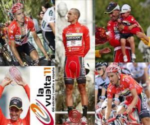 Rompicapo di Juanjo Cobo (GEOX), campione del Giro di Spagna 2011