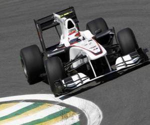 Rompicapo di Kamui Kobayashi - Sauber - Interlagos 2010