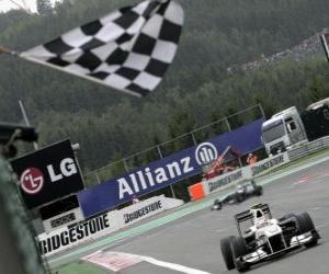 Rompicapo di Kamui Kobayashi - Sauber - Spa-Francorchamps 2010