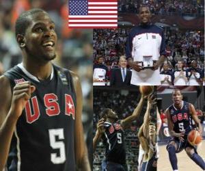 Rompicapo di Kevin Durant MVP Campionato del Mondo di pallacanestro maschile 2010