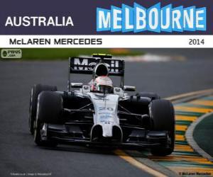 Rompicapo di Kevin Magnussen - McLaren - Gran Premio d'Australia 2014, 2º classificato