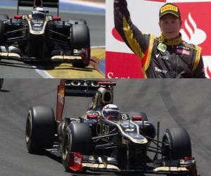 Rompicapo di Kimi Räikkönen - Lotus - European Grand Prix (2012) (2a classificata)