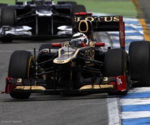 Rompicapo di Kimi Räikkönen - Lotus - Grand Prix di Germania 2012, 3 ° classificato