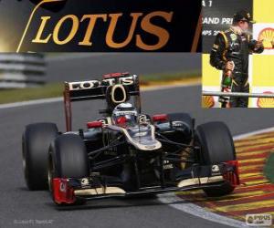 Rompicapo di Kimi Räikkönen - Lotus - Gran Premio del Belgio 2012, 3 ° classificato