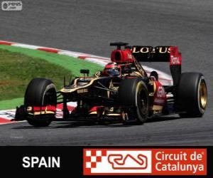 Rompicapo di Kimi Räikkönen - Lotus - Gran Premio di Spagna 2013, 2º classificato