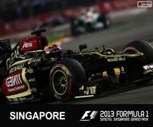 Rompicapo di Kimi Räikkönen - Lotus - Gran Premio di Singapore 2013, 3 ° classificato