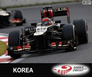 Rompicapo di Kimi Räikkönen - Lotus - Gran Premio di Corea 2013, 2º classificato