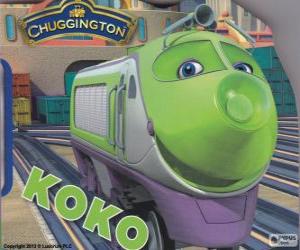 Rompicapo di Koko, locomotiva elettrica di Chuggington