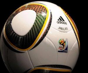 Rompicapo di L'Adidas Jabulani (che significa "festeggiare" in zulu) è il pallone ufficiale.