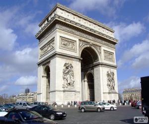 Rompicapo di L'Arco di Trionfo, Parigi