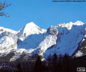 Rompicapo di L'innevate Mont Blanc