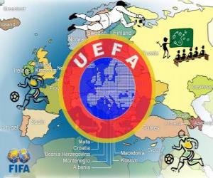 Rompicapo di L'Unione delle Federazioni Calcistiche Europee (UEFA)