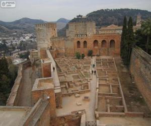 Rompicapo di La Alcazaba de la Alhambra, Granada, Spagna