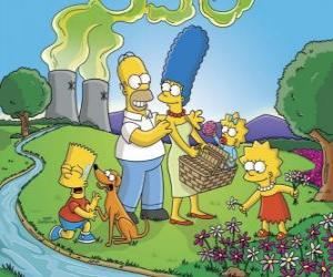 Rompicapo di La famiglia Simpson in una giornata di pic-nic