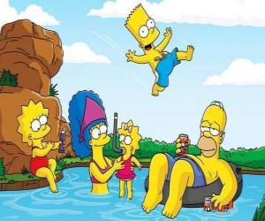 Rompicapo di La famiglia Simpson un estate Domenica