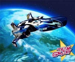 Rompicapo di La Hornet è il veicolo spaziale della Team Galaxy