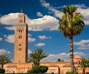 Rompicapo di La Moschea di Koutoubia, Marrakech, Marocco