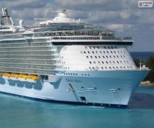 Rompicapo di La nave da crociera Oasis of the Seas, la più grande del mondo