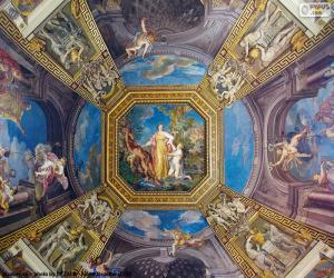 Rompicapo di La pittura di una cupola del Vaticano