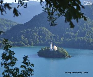 Rompicapo di Lago di Bled, Slovenia