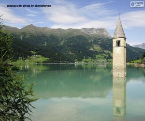 Rompicapo di Lago di Resia, Italia