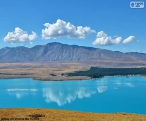 Rompicapo di Lake Tekapo, Nuova Zelanda