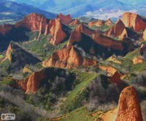 Rompicapo di Las Médulas, Leon, Spagna