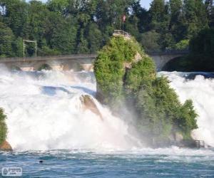 Rompicapo di Le cascate del Reno, Svizzera