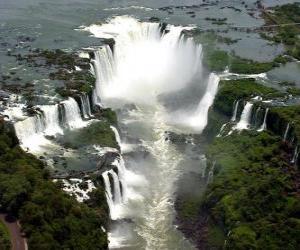 Rompicapo di Le cascate dell'Iguazú, Argentina e Brasile