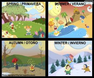 Rompicapo di Le stagioni dell'anno