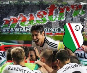 Rompicapo di Legia Varsavia, campione del campionato di calcio polacco Ekstraklasa 2013-2014