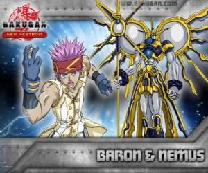 Rompicapo di Leltoy Baron e il suo Nemus Bakugan