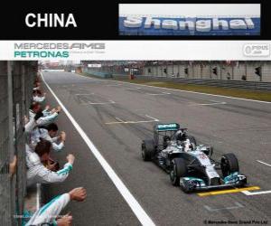 Rompicapo di Lewis Hamilton campione del Gran Premio della Cina 2014