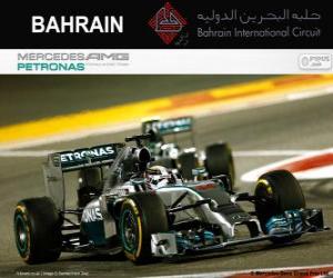 Rompicapo di Lewis Hamilton campione Gran Premio Bahrain 2014