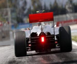 Rompicapo di Lewis Hamilton - McLaren - Barcellona 2010