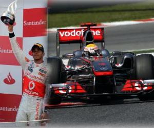 Rompicapo di Lewis Hamilton - McLaren - Barcellona, &#8203;&#8203;Spagna Gran Premio (2011) (2 ° posto)