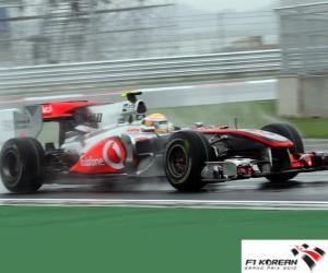Rompicapo di Lewis Hamilton - McLaren - Corea 2010 (2 ° Classificato)