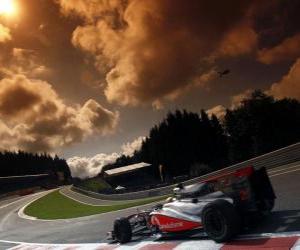 Rompicapo di Lewis Hamilton - McLaren - Spa-Francorchamps 2010