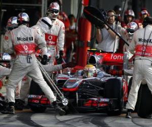 Rompicapo di Lewis Hamilton - McLaren - Suzuka 2010