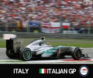 Rompicapo di Lewis Hamilton - Mercedes - Monza, 2013