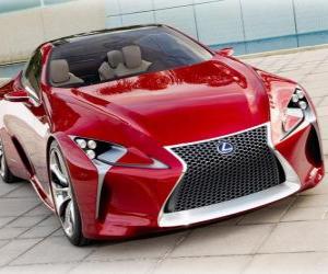 Rompicapo di Lexus LF-LC Hybrid Sport Coupe Concept